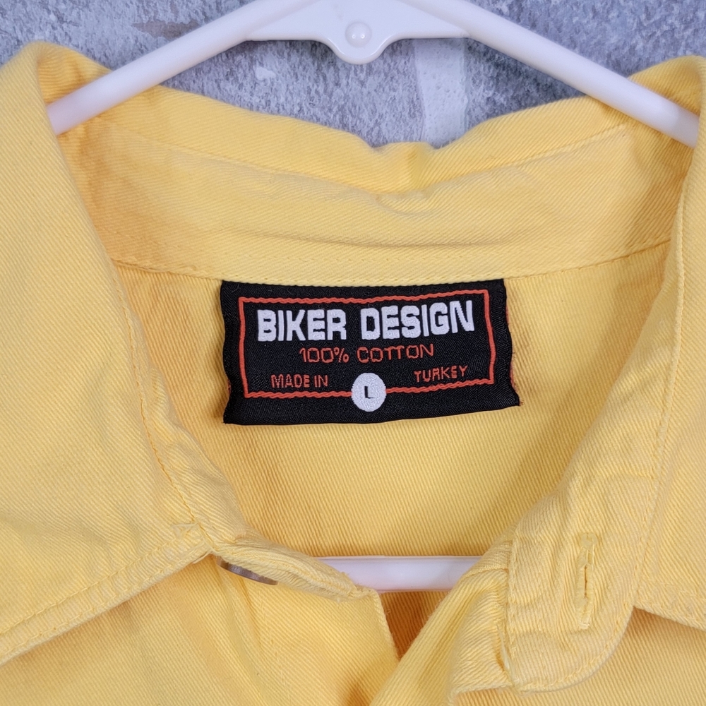 Freedom Rally 2002 4th of July Algona, IA Vintage Y2K Cut -Off Yellow Shirt L - Picture 12 of 12